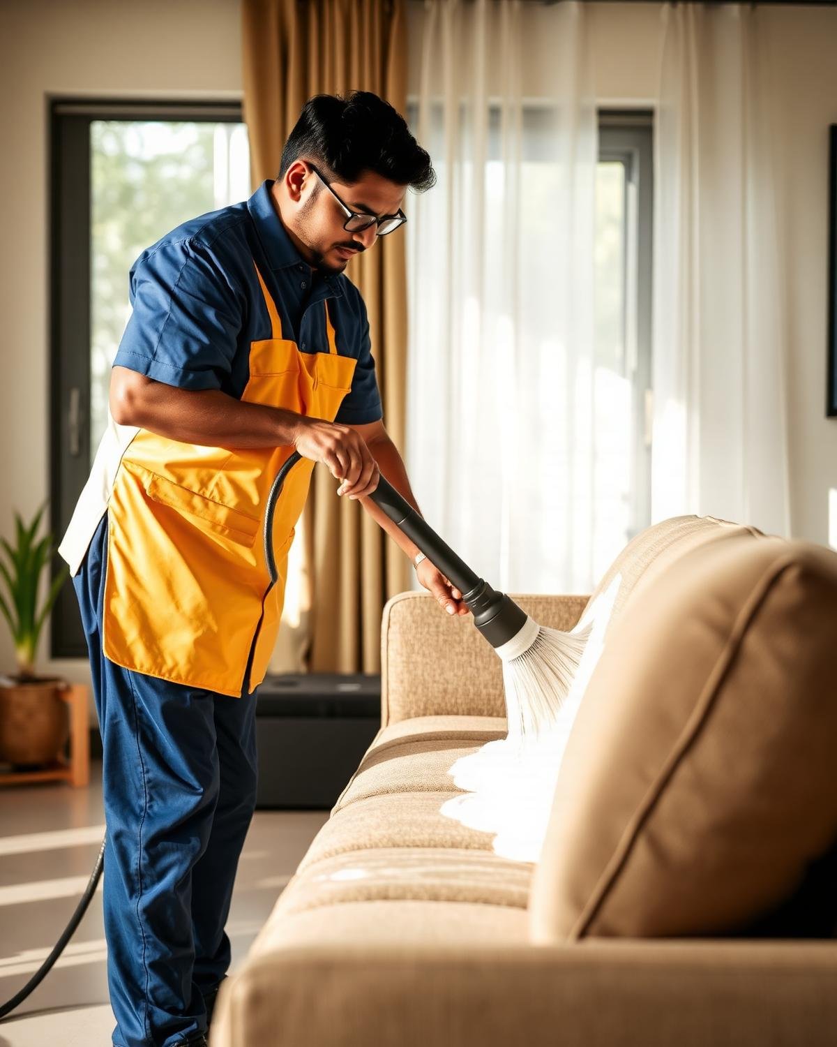 Professional sofa cleaning in Surat